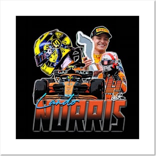 Lando Norris Champion Posters and Art